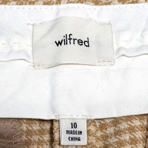 Wilfred (Aritzia) | Effortless Cropped Pant | 10 | Claudine | High-rise | Preppy - Picture 6 of 13